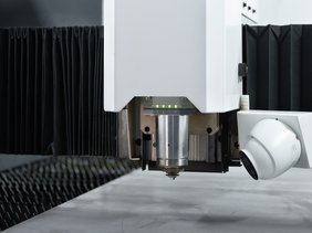 Laser head of the FIBERBLADE GU